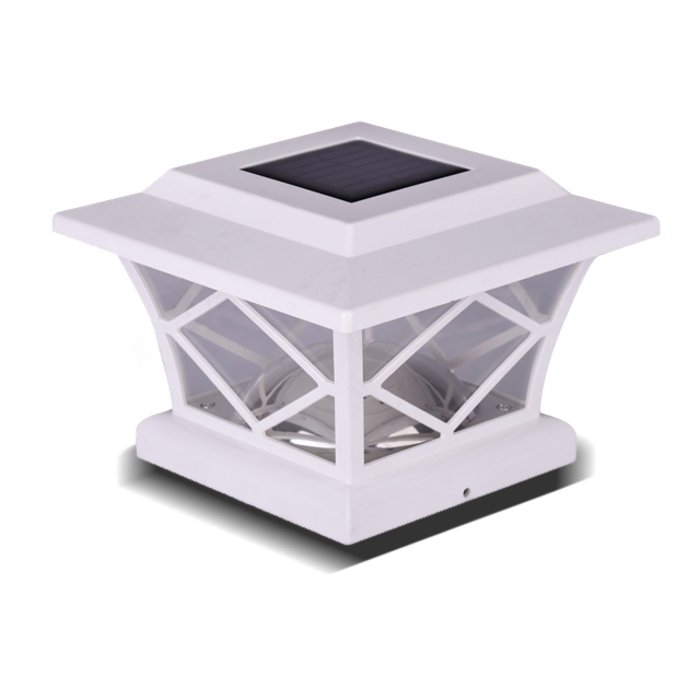 2211-F10 WH 화이트 다이아몬드 패턴 LED 포스트 캡 조경 정원 조명 2211-F10 WH 화이트 다이아몬드 패턴 LED 포스트 캡 조경 정원 조명